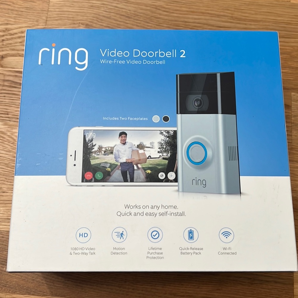 NWT - Ring Video Doorbell 2